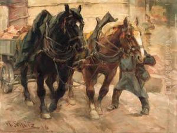 Loading The Wagon - view 1