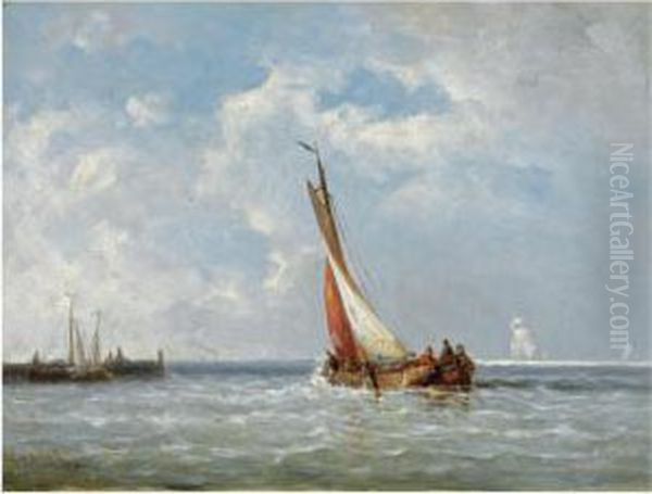 Shipping In An Estuary - view 1