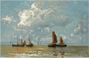 Beached Vessels by Willem Joannes Schutz