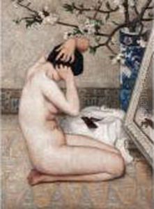 Nu A Sa Coiffure by Rene Schutzenberger