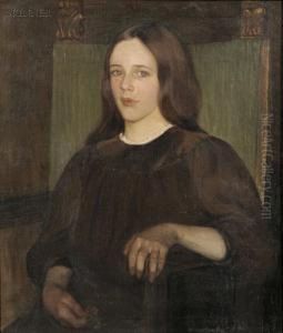 Portrait Of Miss Kinsman, Newburyport, Massachusetts