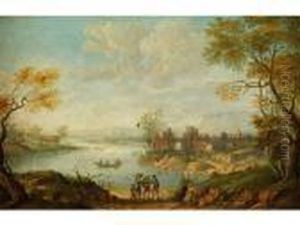 Landschaft by Christian Georg Ii Schuz