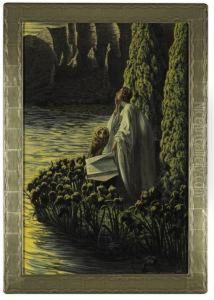 Silence Interieur by Carlos Schwabe