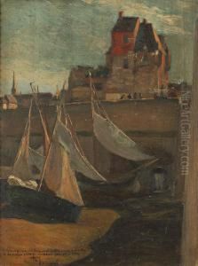 Voiliers Sur La Jetee