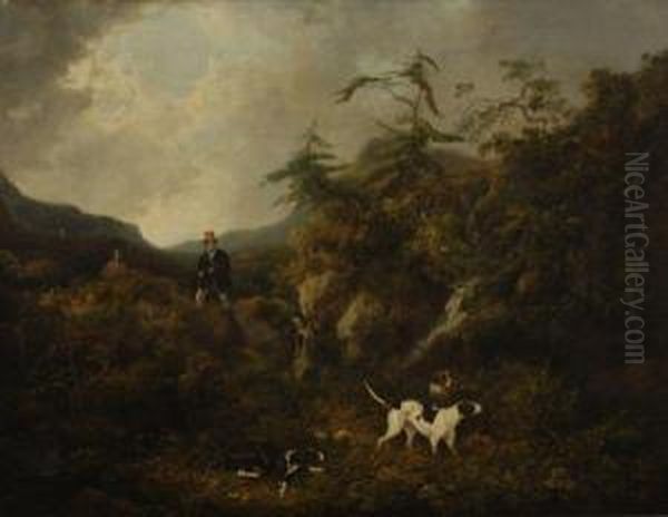 Shooting In A Highland Landscape - view 1