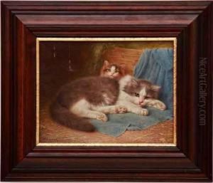 Cozy Companions by Wilhelm Schwar