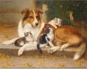 Best Of Friends by Wilhelm Schwar