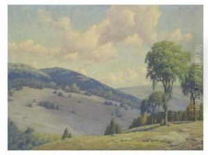 Summer Landscape by Andrew Thomas Schwartz