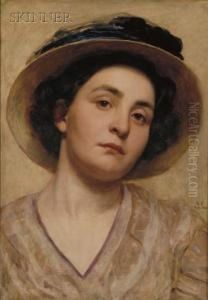 Portrait Of A Lady by Alfred Schwarzschild