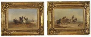 Gardiens De Taureaux Des Environs De Rome by Ernst Schweinfurth