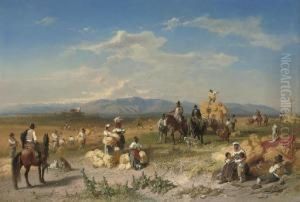The Harvesters by Ernst Schweinfurth