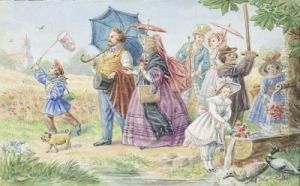 Wie Unsere Vater Spazieren Gingen 1830-1850 by Reinhold Schweitzer