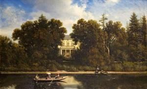 Partie Am Worlitzer See by Albert Schwendy