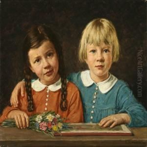Two Girls by Georg Schwenk