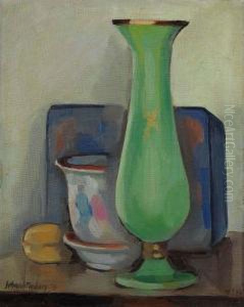 Stillleben Mit Gruner Vase - view 1