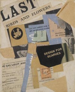 C 50 Letzte Vogel Und Blumen (c 50 Last Birds And Flowers) by Kurt Schwitters