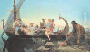 Scena Classica by Giuseppe Sciuti