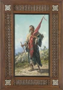 A Moorish Flag Bearer by Antonio, Cavaliero Scognamiglio
