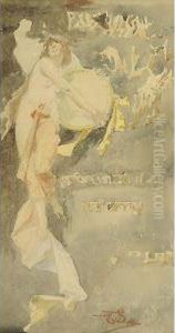 Bozzetto Per Allegoria by Eugenio Scomparini