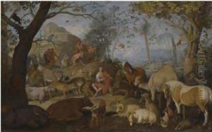 Orpheus Charming The Animals by Sinibaldo Scorza