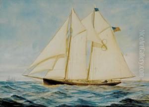 Pilot Boat Edward Barrett by George Gilbert, Sir Scott