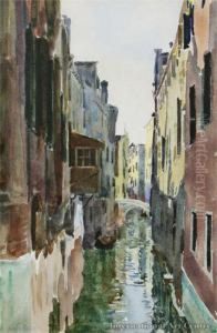 Canal Scene, Venice by James Fraser Scott
