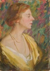 Portrait Of A Young Lady by Jeannette Scott