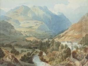 An Alpine Valley Near Grenoble