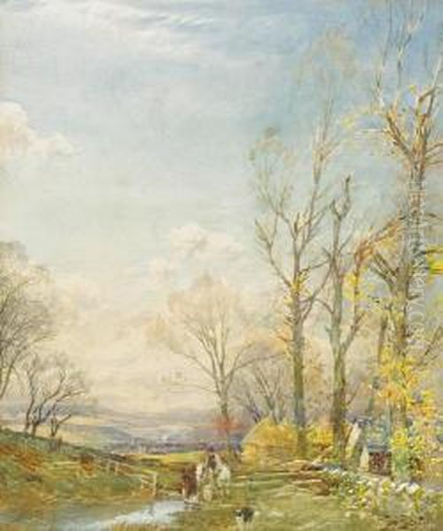 Watering The Horses - view 1