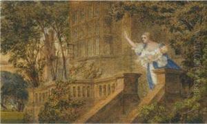 Lady On A Terrace With A Baby, A Duel Beyond