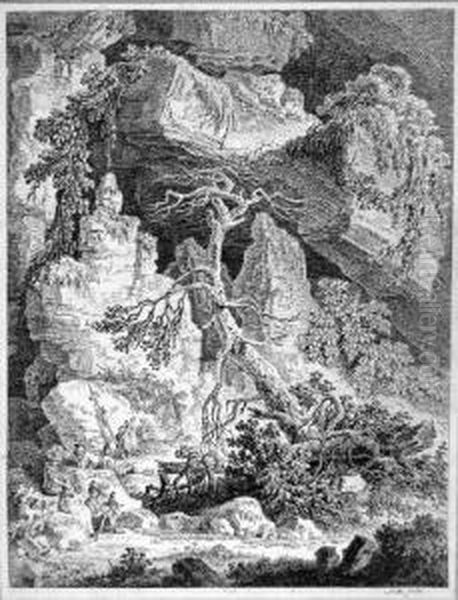 Landschaft Im Geschmacke Des Salvator Rosa. - view 1