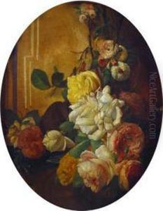 Natura Morta Di Fiori by Luigi Scrosati