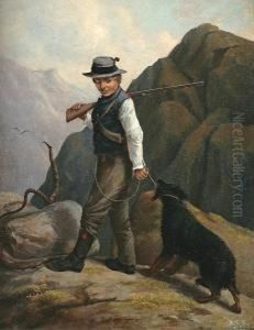 Peleg White (the Jolly Old Hunter) by James Long Scudder
