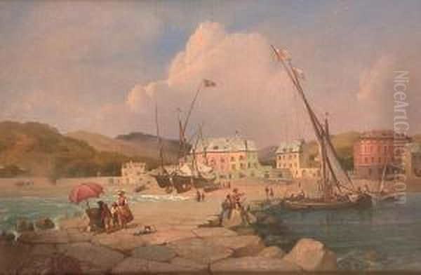 A Neapolitan Harbour - view 1