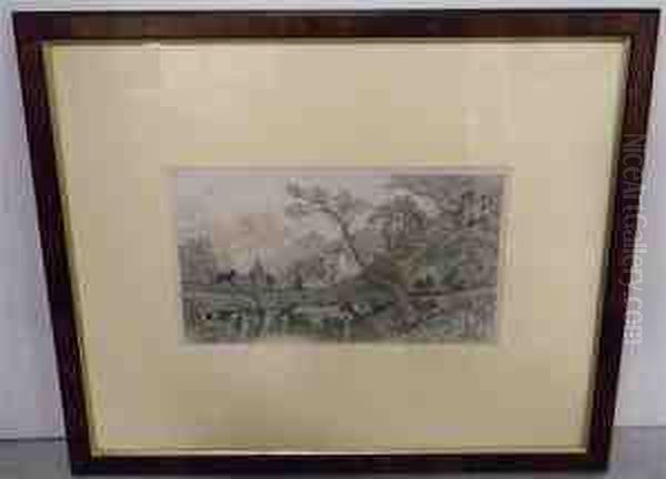 "castle Near A River" - view 1