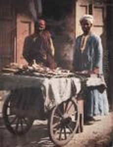 Kairo, Marchands Ambulants by J. Pascal Sebah
