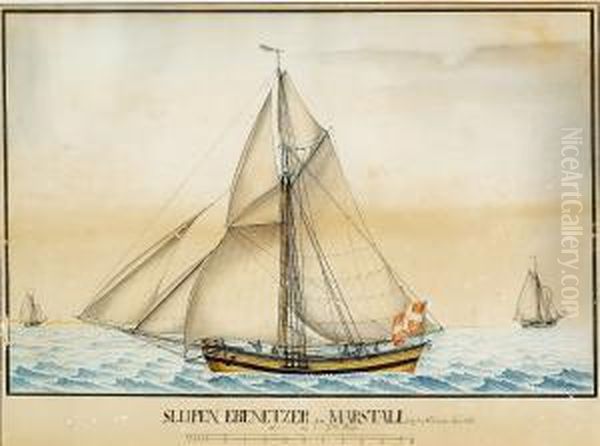 The Sloop Ebenetzer From Marstal Commanded By J - view 1
