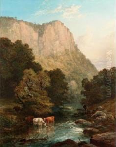 High Tor, Matlock by Thomas Strong,lt.Col Seccombe