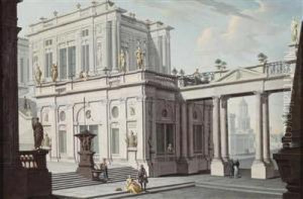 Two Architectural Fantasies - view 1