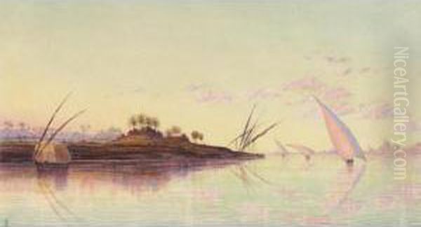 View On The Nile Near Cairo - view 1