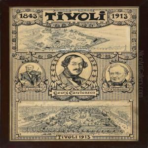 Collage Model-poster For Tivoli's 7th Anniversary by Franz Sedivy