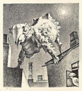 Das Mondkalb I by Franz Sedlacek