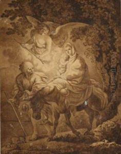 Theflight Into Egypt - view 1