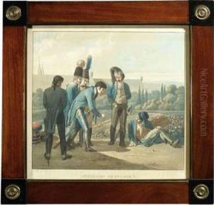 Spielende Kayserliche by Johann Baptist Seele