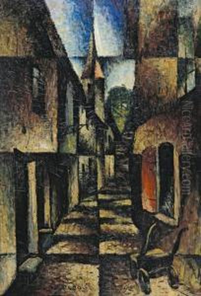 Strasse Mit Kirchturm - view 1