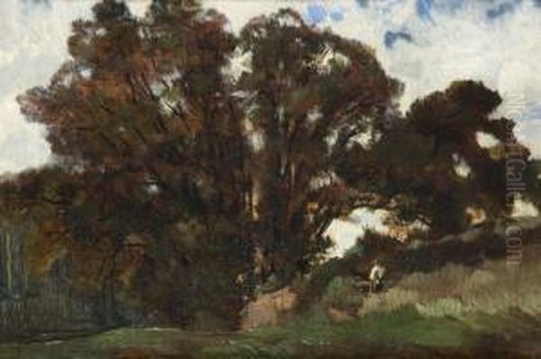 Personnage Sous Un Arbre - view 1