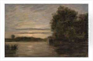 Coucher De Soleil Sur L'etang Coucher De Soleil Sur L'etang