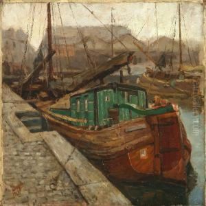 Harbour Scene From Leyden Harbour Scene From Leyden