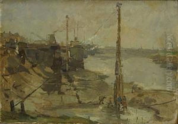 Un Quai Au Port De Nieuport - view 1