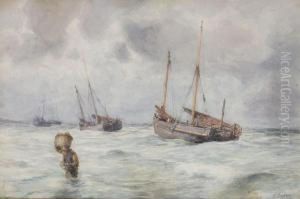 The Return Of The Fishermen by Henri, Seghers Jnr.